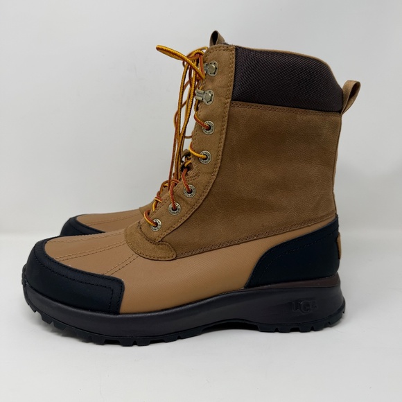 New UGG Men\'s Emmett Duck Boot Hi Chestnut Sz 9 main image 6